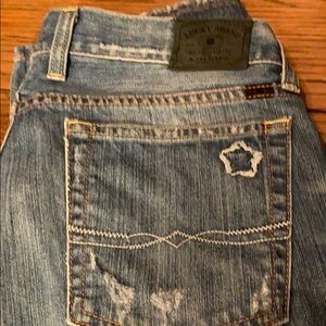 Lucky Brand Riley Patchwork Jeans. Sz 28